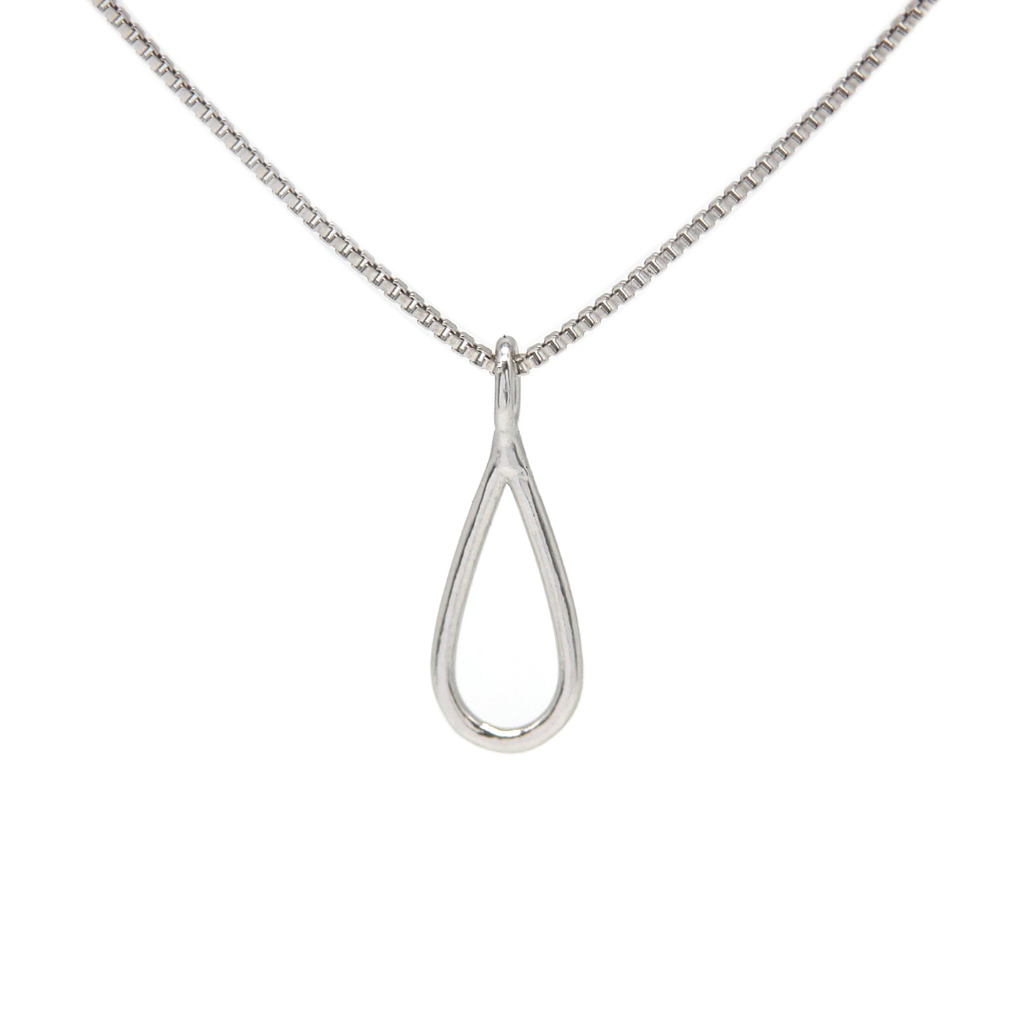 Collana Goccia Argento