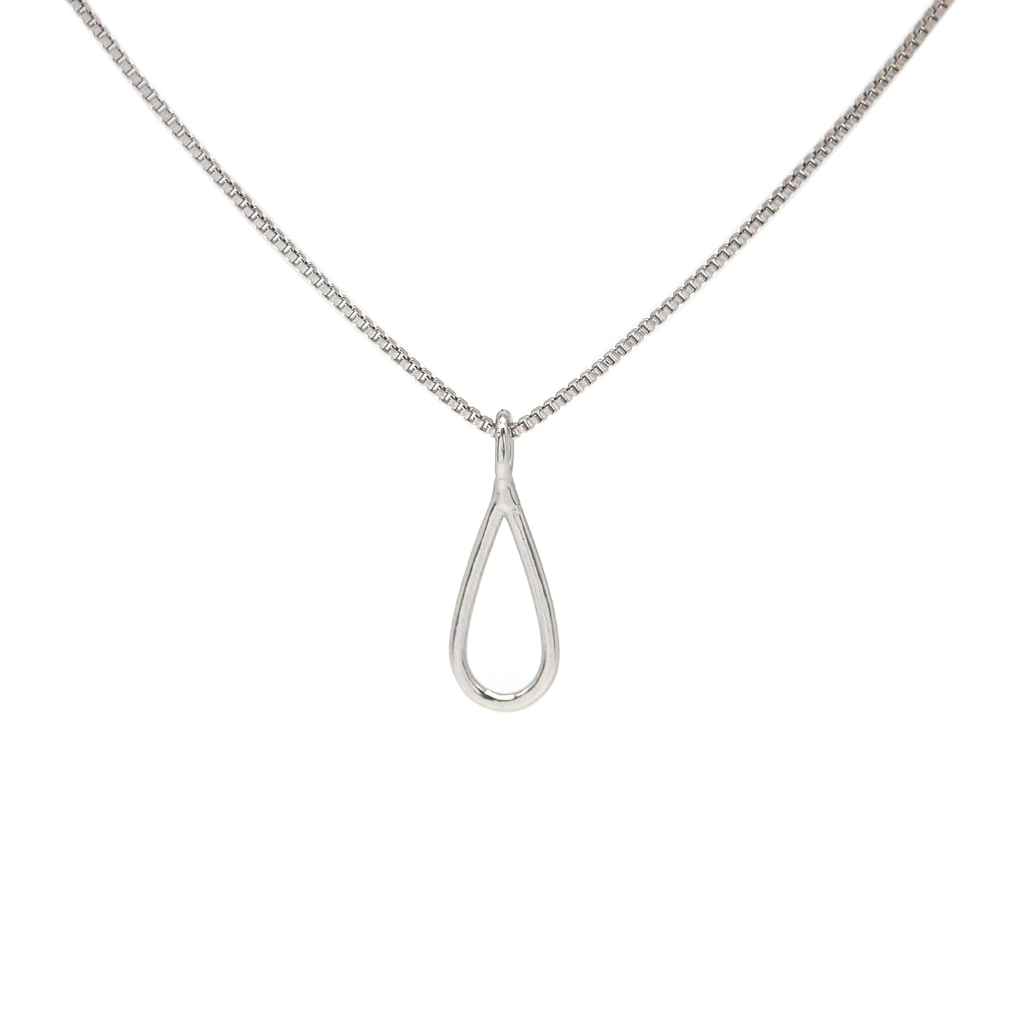 Collana Goccia Argento