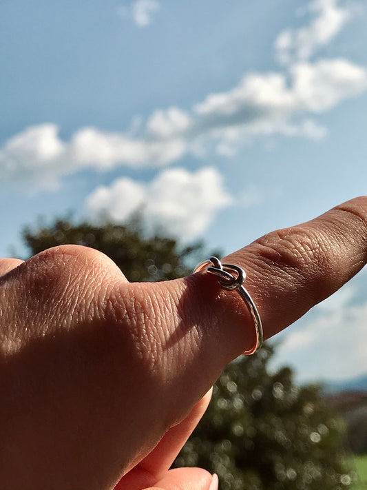 Anello Nodo Argento
