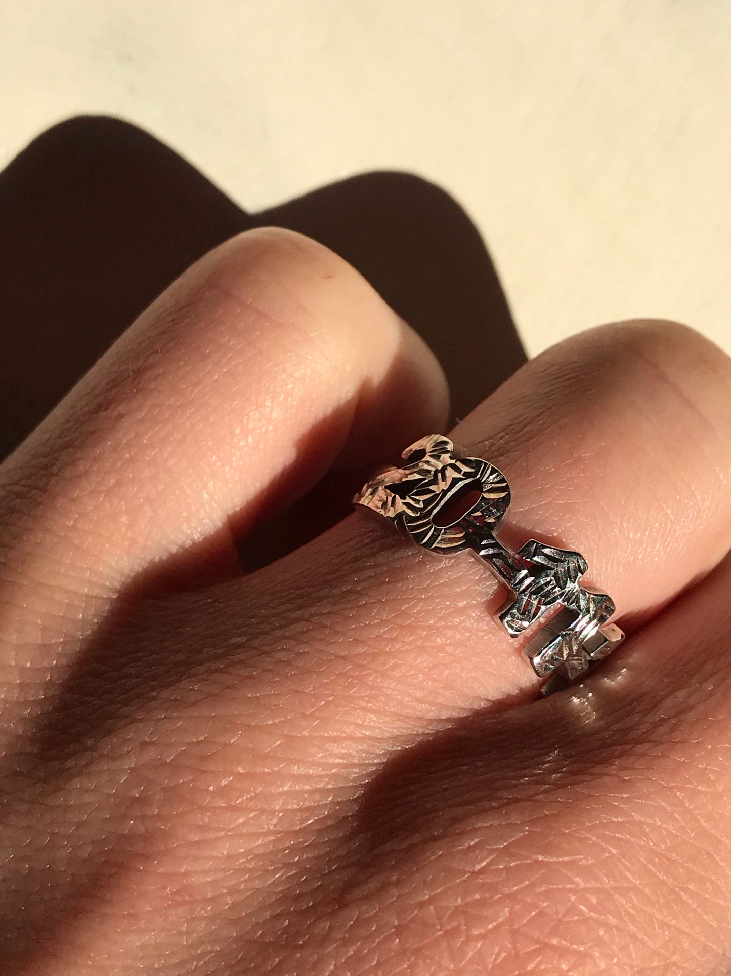 Anello Data Argento