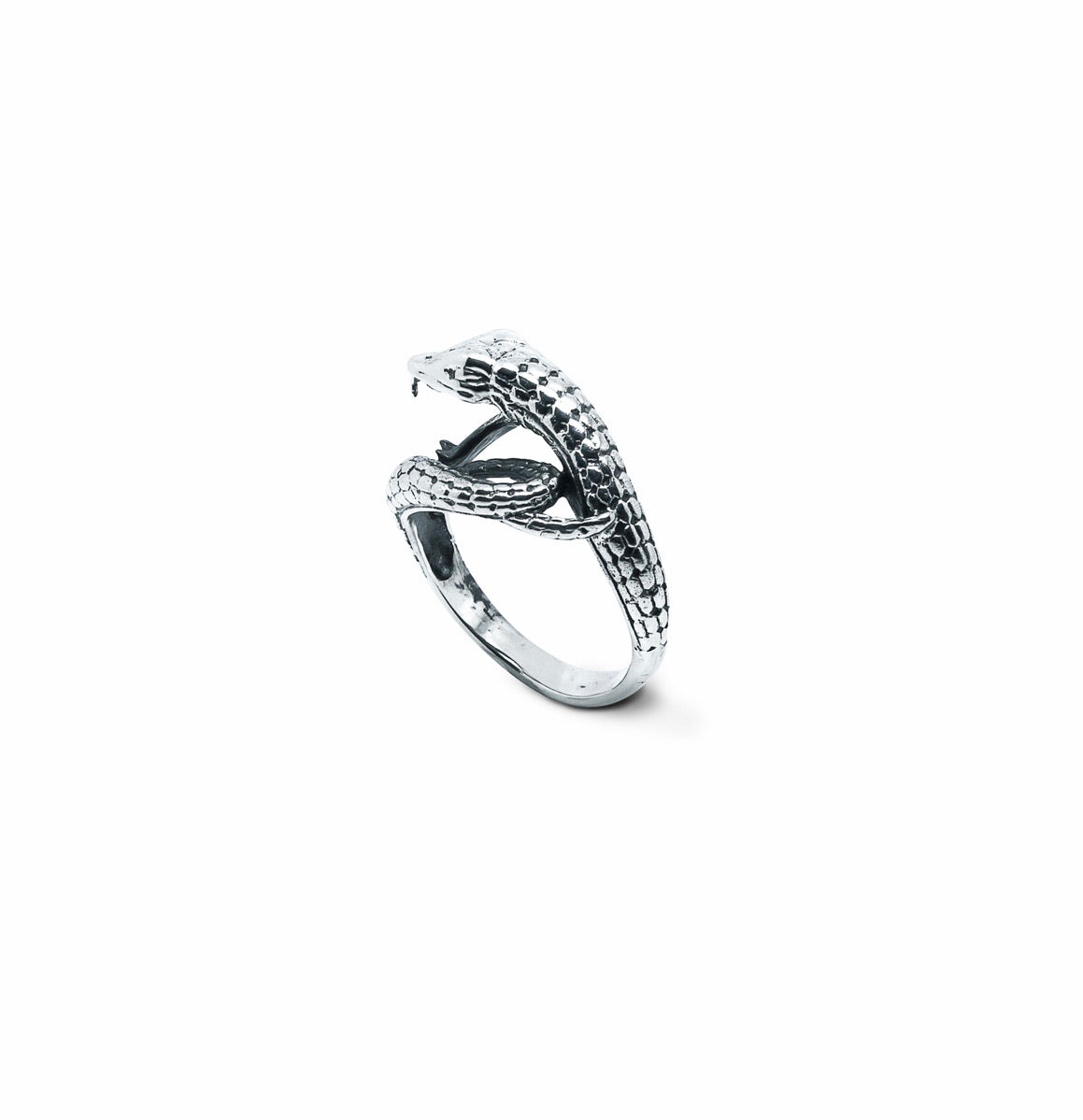 Anello Serpente Argento