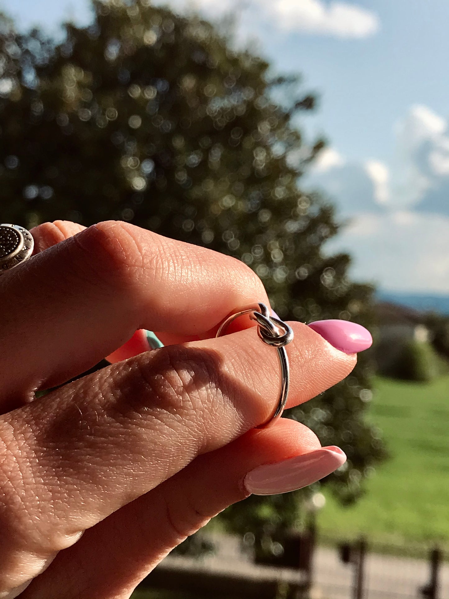 Anello Nodo Argento