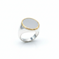 Anello a scudo massiccio