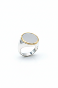 Anello a scudo massiccio