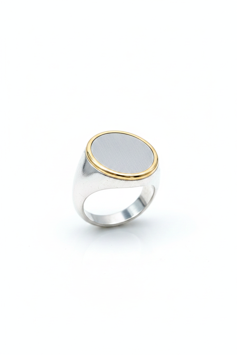 Anello a scudo massiccio
