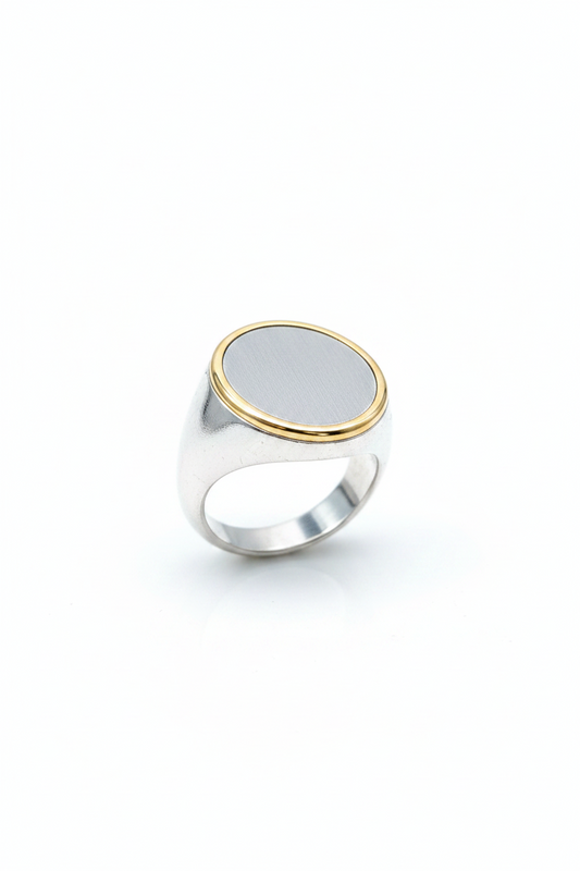 Anello a scudo massiccio