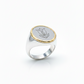 Anello a scudo massiccio