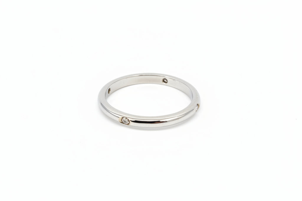 Anello/fede con diamanti