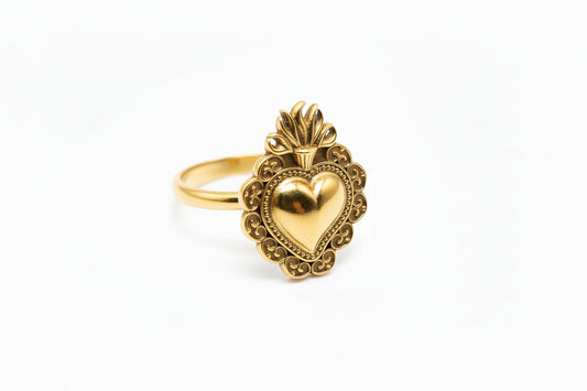 Anello sacro cuore medio