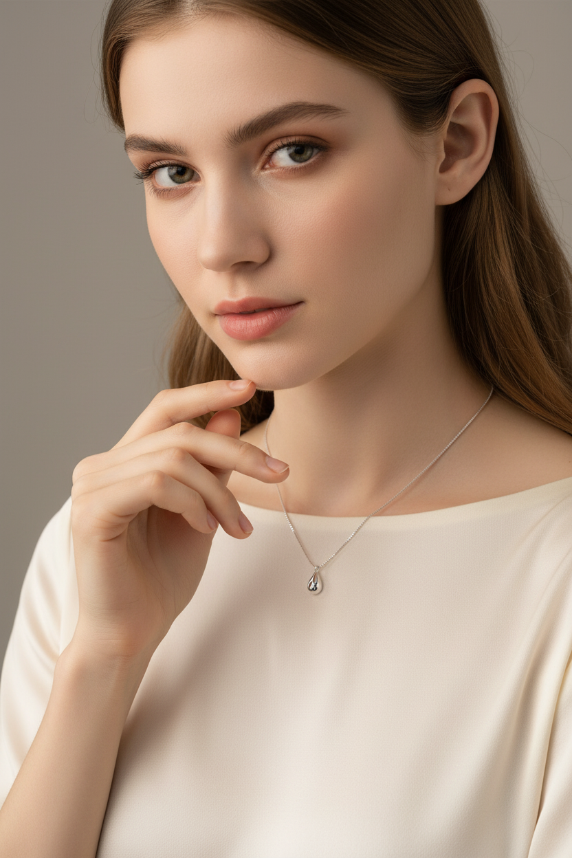 Collana goccia singola