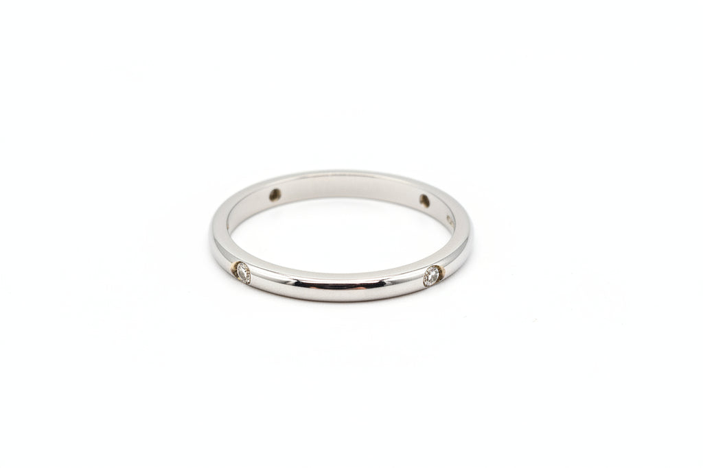 Anello/fede con diamanti