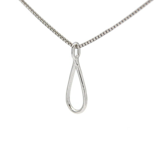 Collana Goccia Argento