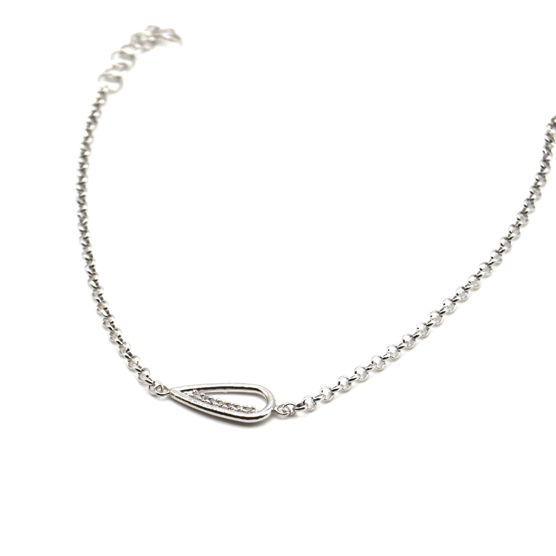 Bracciale Goccia zirconi
